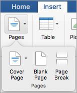 How to delete a page in word on a mac