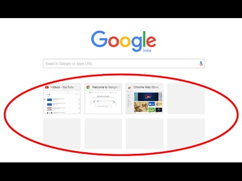remove most visited sites from google homepage
